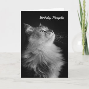 Carte Pensées d'anniversaire, style sibérien