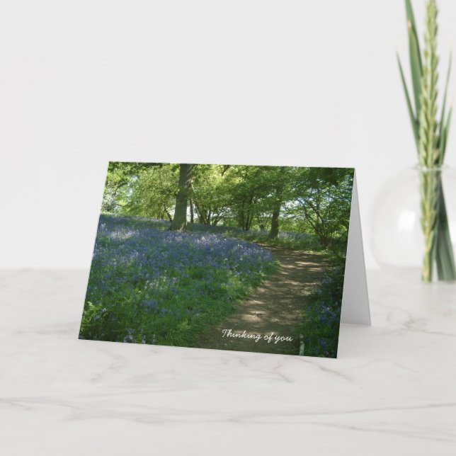 Carte Penser à toi | Bluebell Woods (Devant)