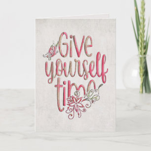 Carte Penser à votre citation