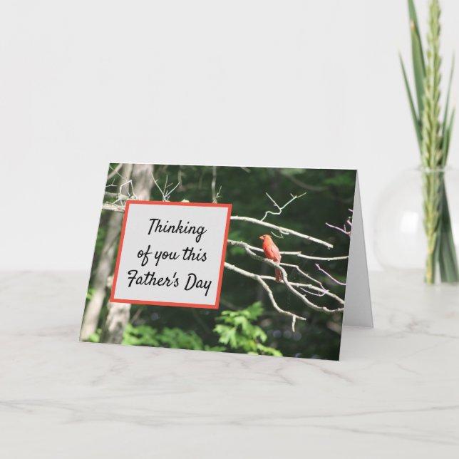 Carte Penser à votre Fête des pères - "Notre" - Perte de (Devant)