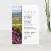 Penser à vous à votre anniversaire