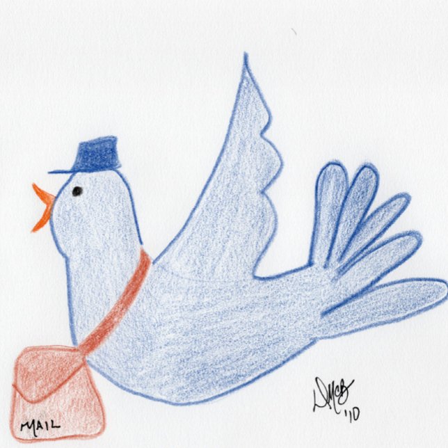 Carte Penser à vous - Juste tomber par Hello Card (Créateur téléchargé)