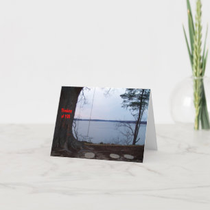 Carte Penser à vous pour la famille - Personnalisable