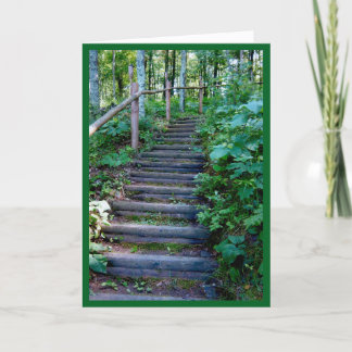 Carte Penser à vous un pas à la fois