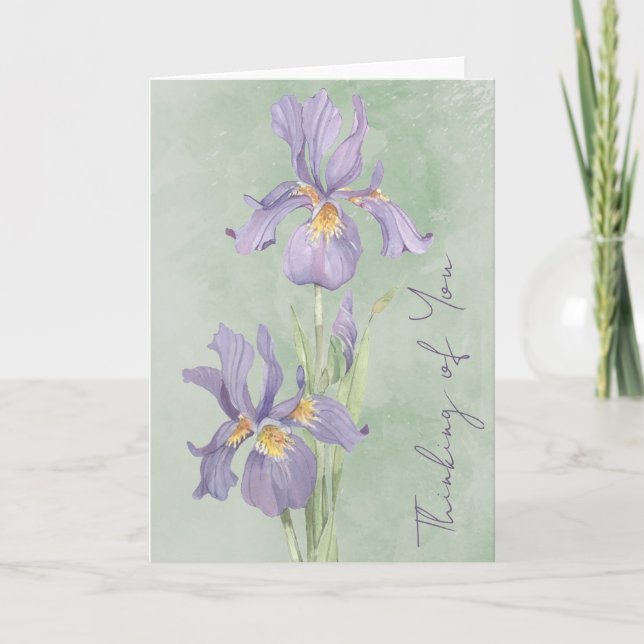 Carte Pensez à vous (Devant)