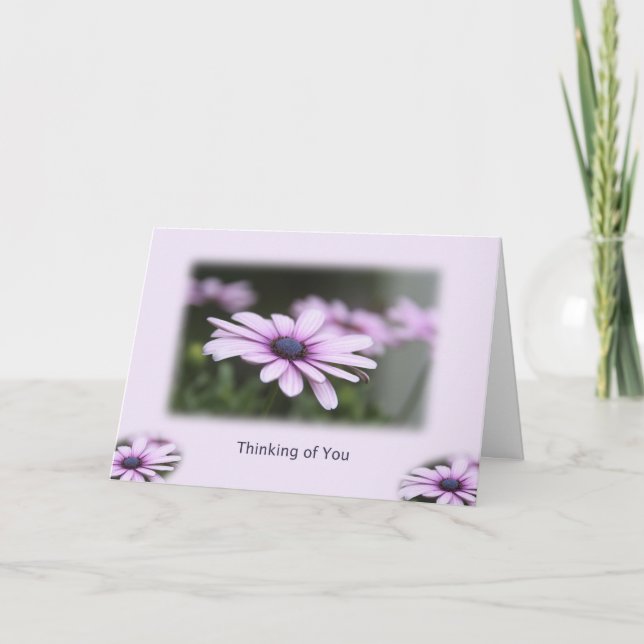 Carte Pensez à vous (Devant)