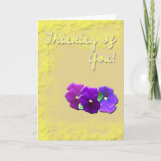 Carte Pensez à vous