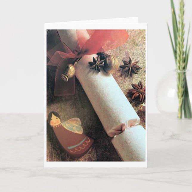 CARTE PENSEZ À VOUS ET VOUS VOULEZ DIRE "MERCI NOËL" (Devant)