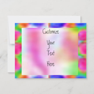 Carte Pensez Rose - Soutenez la Recherche contre le Canc