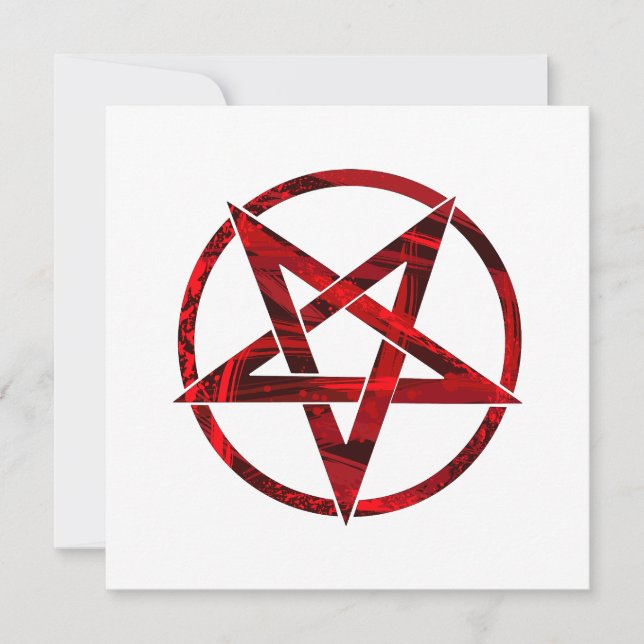 Carte Pentagram Red Devil (Devant)