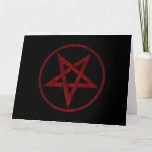 Carte Pentagram Red Devil