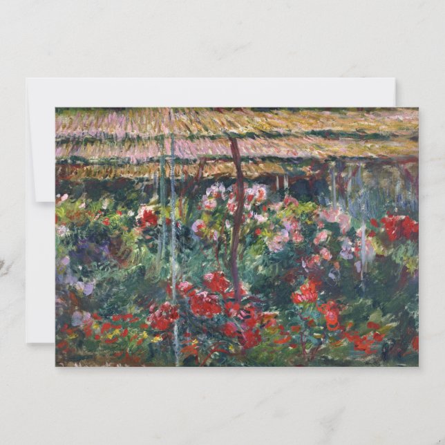 Carte Peony Garden | Claude Monet (Devant)