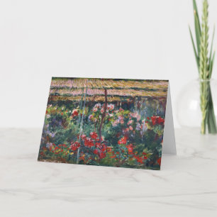Carte Peony Garden   Claude Monet