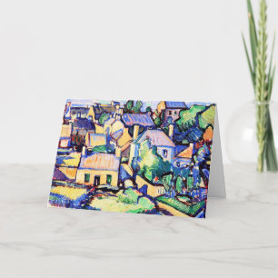 Carte Peploe - Ile de Brehat, peinture murale,