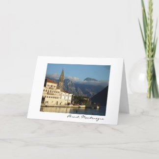 Carte Perast, Monténégro