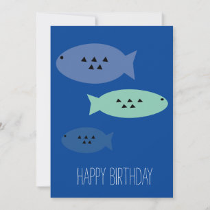 Carte Père de la pêche Anniversaire