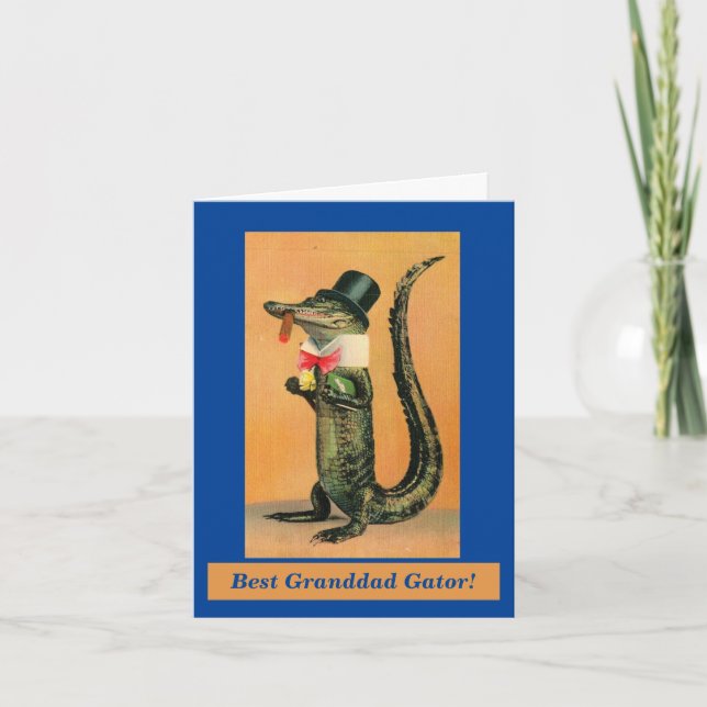 Carte père Gator (Devant)