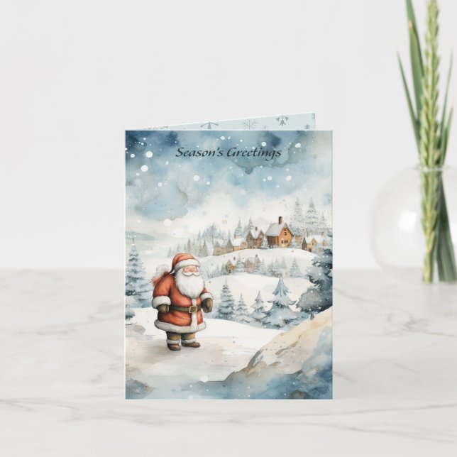 Carte Père Noël (Devant)