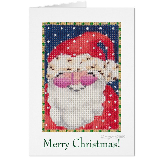 Carte père Noël (Devant)