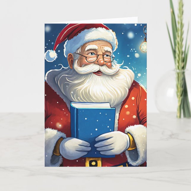 Carte Père Noël Big Book Noël (Devant)