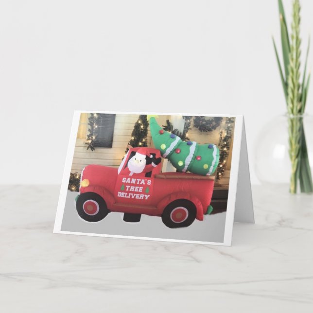 CARTE **PÈRE NOËL FOURNIT UN SOUHAIT DE NOËL SPÉCIAL** (Devant)