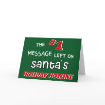 Père Noël Holiday Hotline Fun Joli Noël
