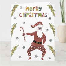 Père Noël Joyeux Noël Card