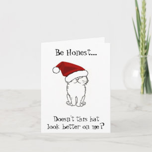 Carte père Noël Paws