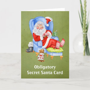 Carte Père Noël secrète obligatoire