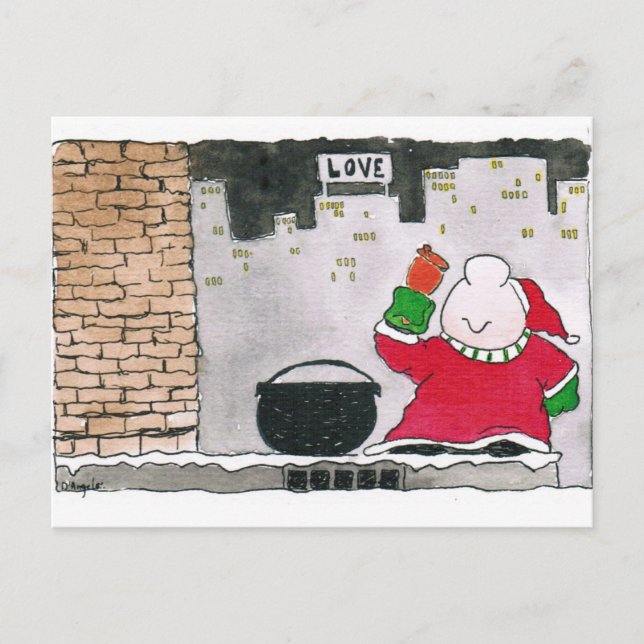 Carte père Noël ziggy 2020 (Devant)