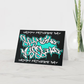 Carte PÈRES DAYcard spangleMASSIVE