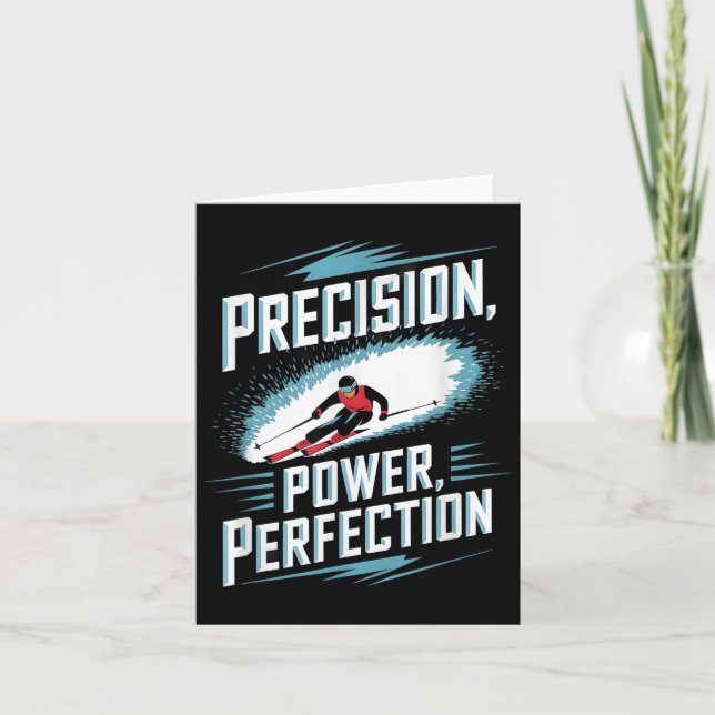Carte Perfection électrique de précision Ski alpin (Devant)