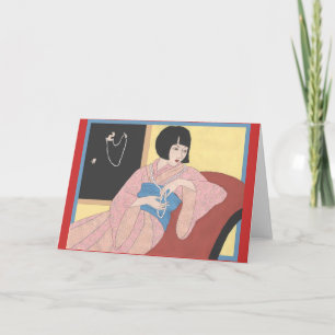 Carte Perles d'art déco