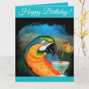 Carte Perroquets de fête