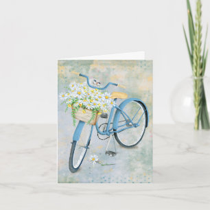 Carte Perse Dans Panier Vélo Anniversaire