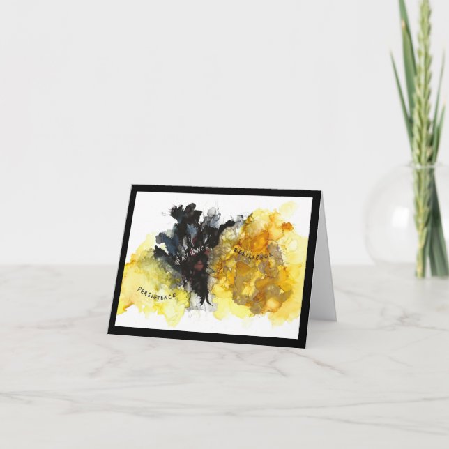 Carte Persistance, Patience, Résilience (Devant)