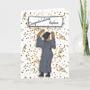 Carte Personalize Congratulations Graduate)