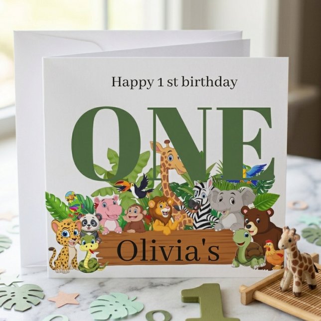 Carte Personalized Birthday Card for Boys – Kids Fun (Créateur téléchargé)