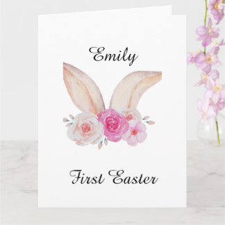 Carte Personalized first easter milestone 