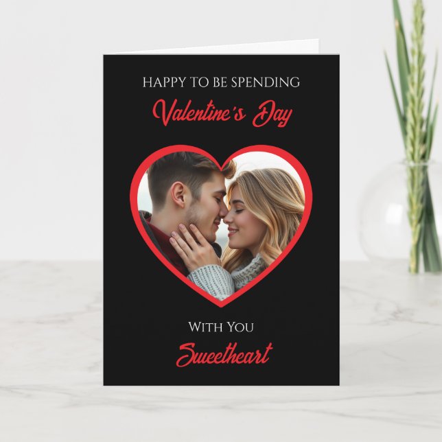 Carte Personalized Photo Valentine's Day | My Favorite  (Devant)