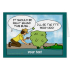 Carte personnalisable de Geocaching de cachette