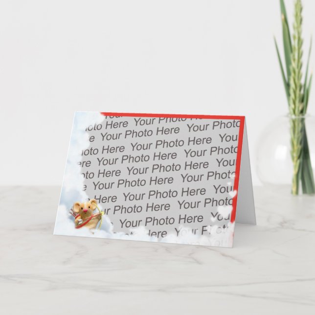Carte personnalisable de Saint-Valentin (Devant)