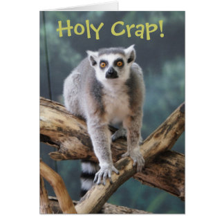 Carte personnalisable "Holy Crap" pour n'importe q
