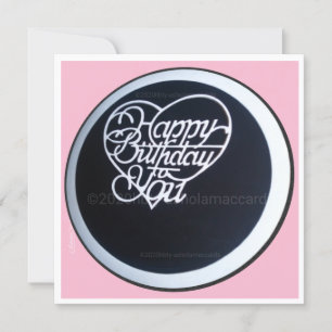 Carte Personnalisable Joyeux Anniversaire pour vous et l