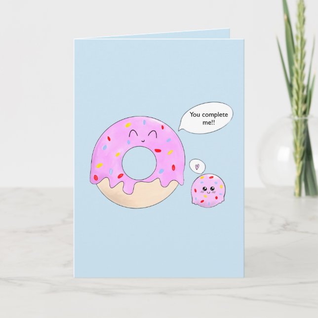 Carte Personnalisable mignon vous me faites un jeu de be (Devant)