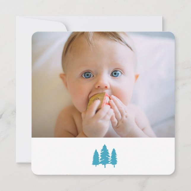 Carte personnalisation heureux anniversaire photo keeps (Devant)
