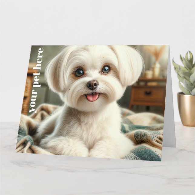 Carte Personnalisé (Petite plante)