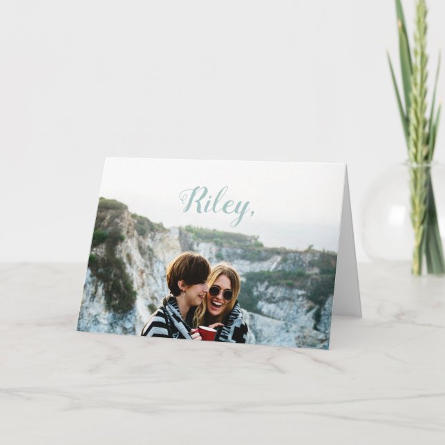 Carte [Personnalisé] Bridesmaid Proposition Photo Invita (Devant)