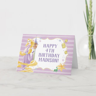 Carte Personnalisé Disney Princesse Rapunzel