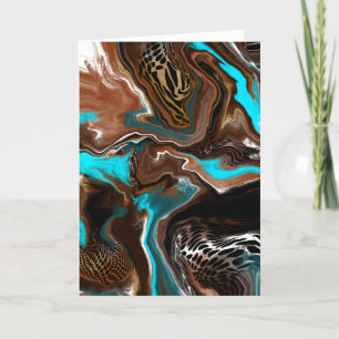 Carte Personnalisé Joyeux Anniversaire Plutôt Abstrait A